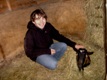 Photo: Me with Henry in his shed (November 2010)